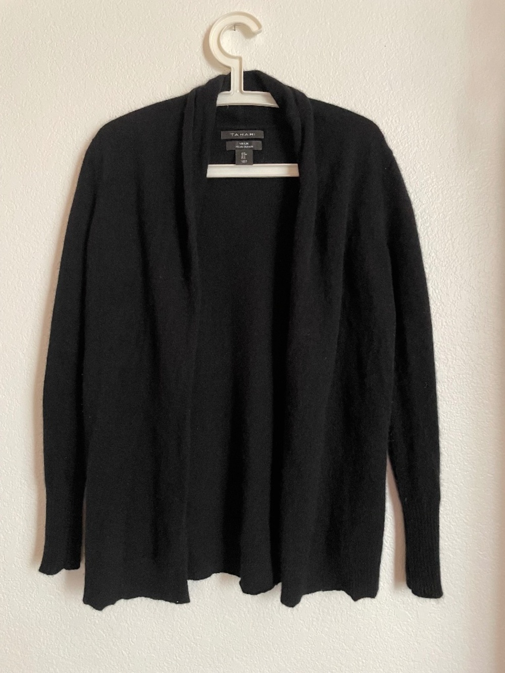 Tahari cashmere cardigan size S